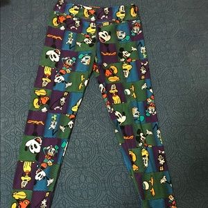 Lula Roe one size Size Disney Leggings